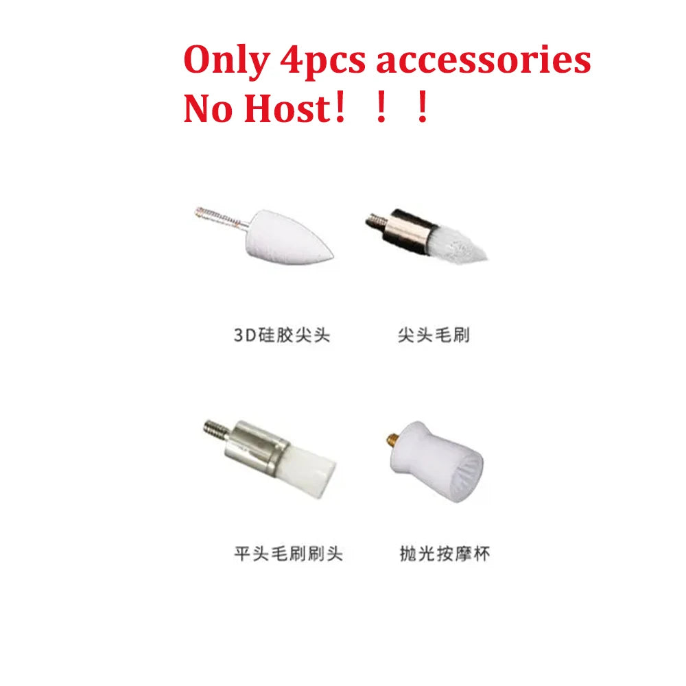 Polisseur de dents électrique 8 têtes remplaçables Détartreur dentaire Détartreur de plaque Nettoyeur de dents Blanchisseur Soins bucco-dentaires