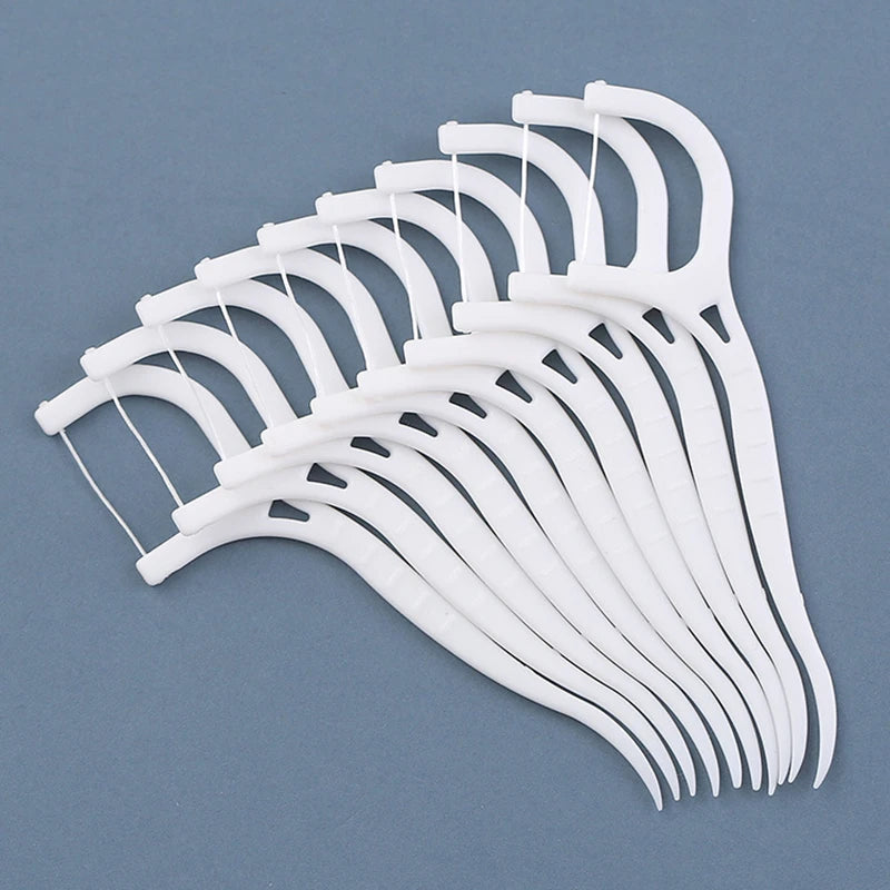 Fil dentaire DENTAL FLOSSI avec manche