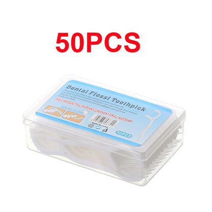 Fil dentaire DENTAL FLOSSI avec manche