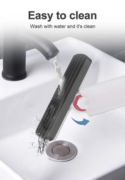 Powerful Squeeze Mini Mop Folding Home Cleaning Mops With Sponge Self-squeezing Floor Washing Mops Desk Window Car Clean Tools