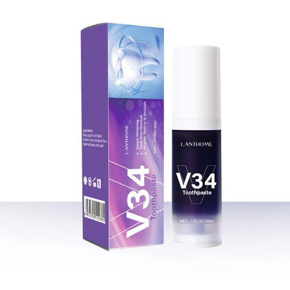 Dentifrice Blanchissant V34 effet dent blanche