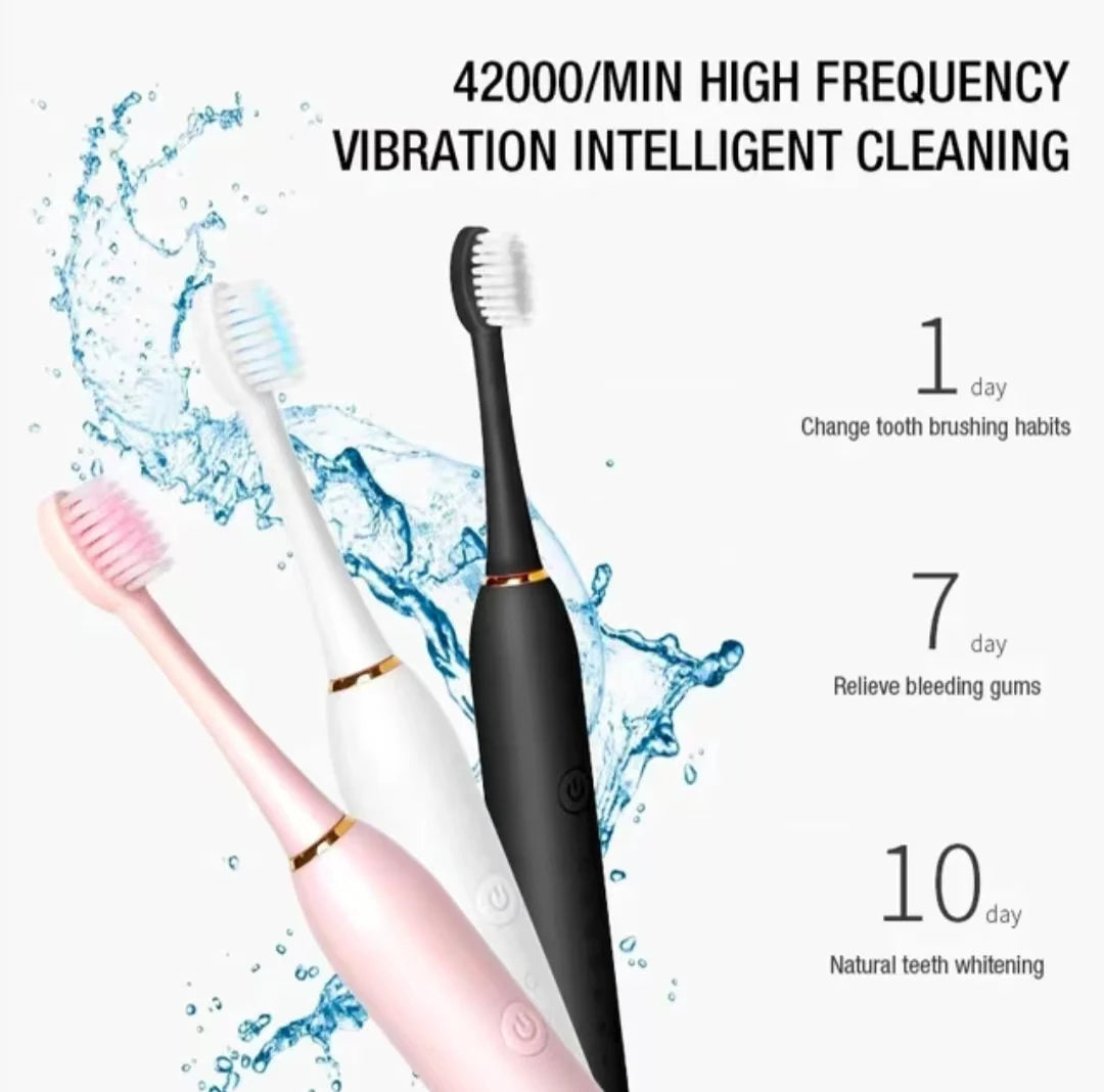 Brosse à dents électrique SONIC tête DuPont USB Rechargeable